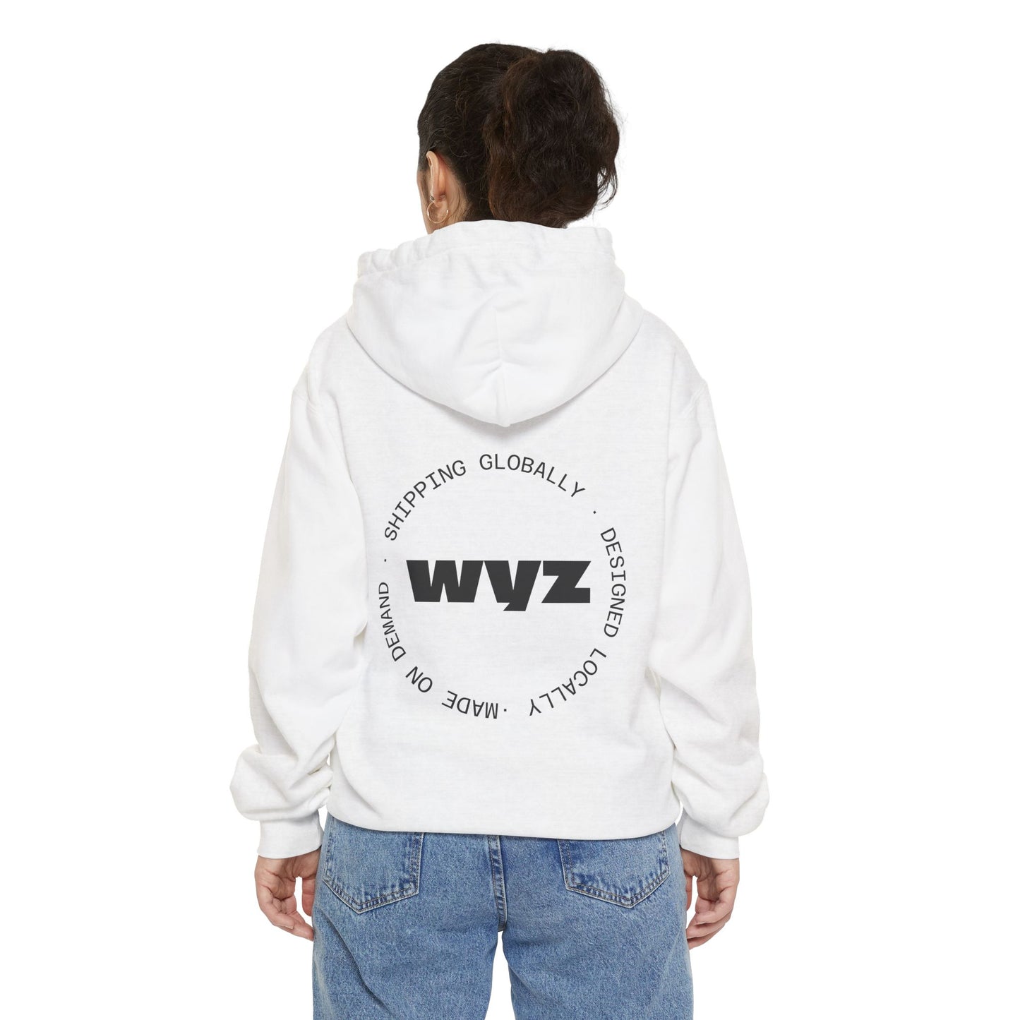 WVZ Logo Hoodie — Minimal Logo Graphic Streetwear Hoodie