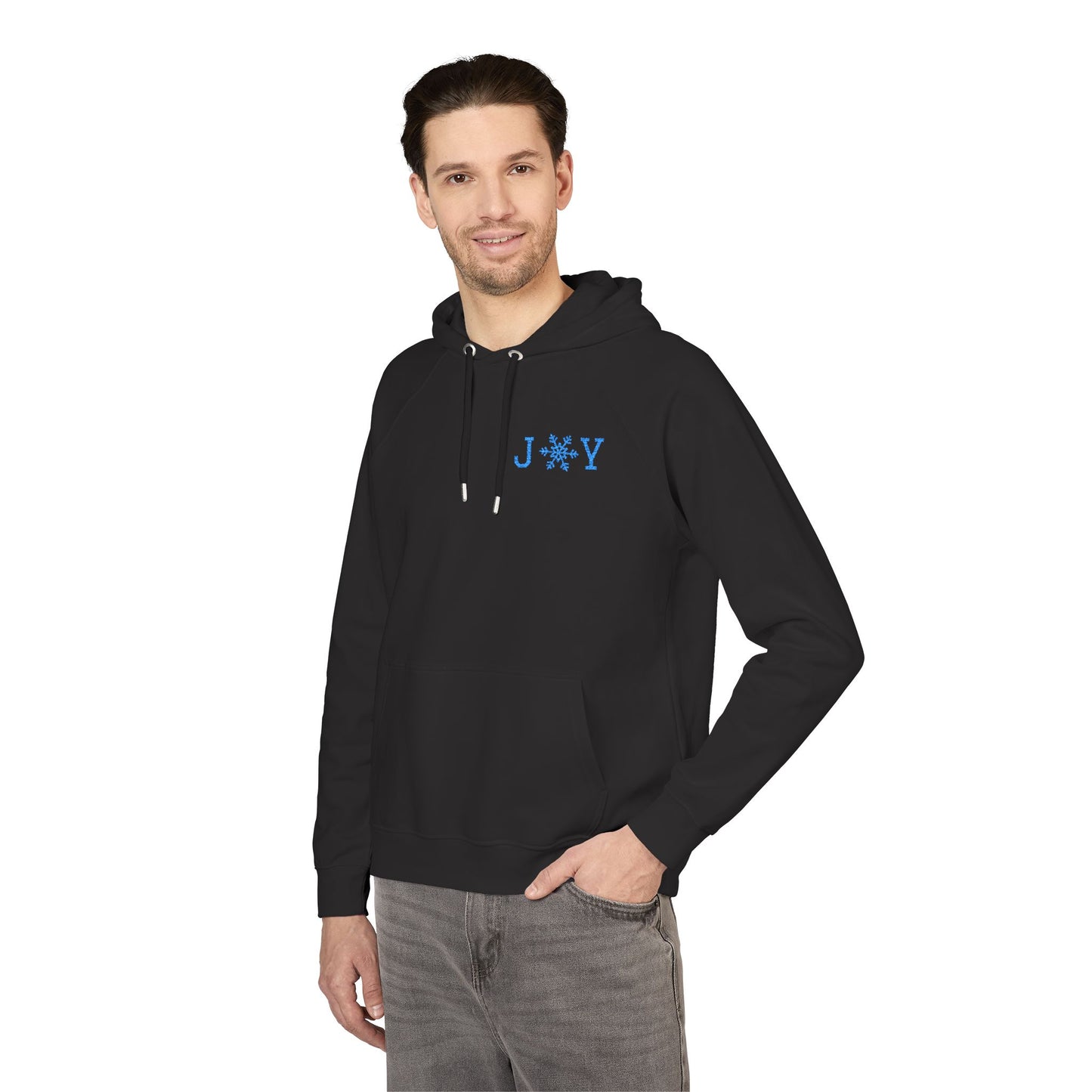 Joy Snowflake Embroidered Hoodie