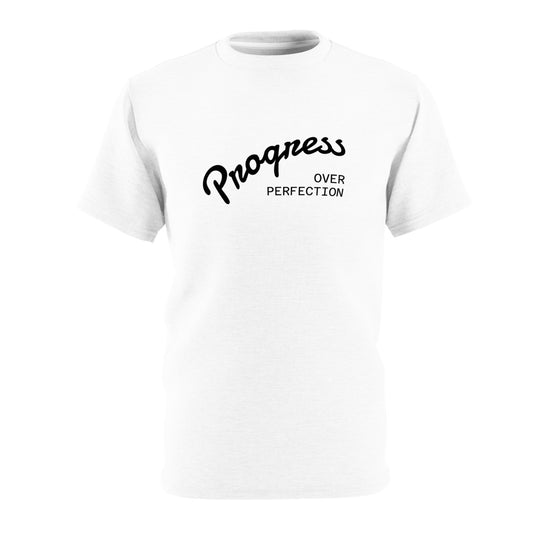 Progress Over Perfection T-Shirt — Motivational Graphic Tee