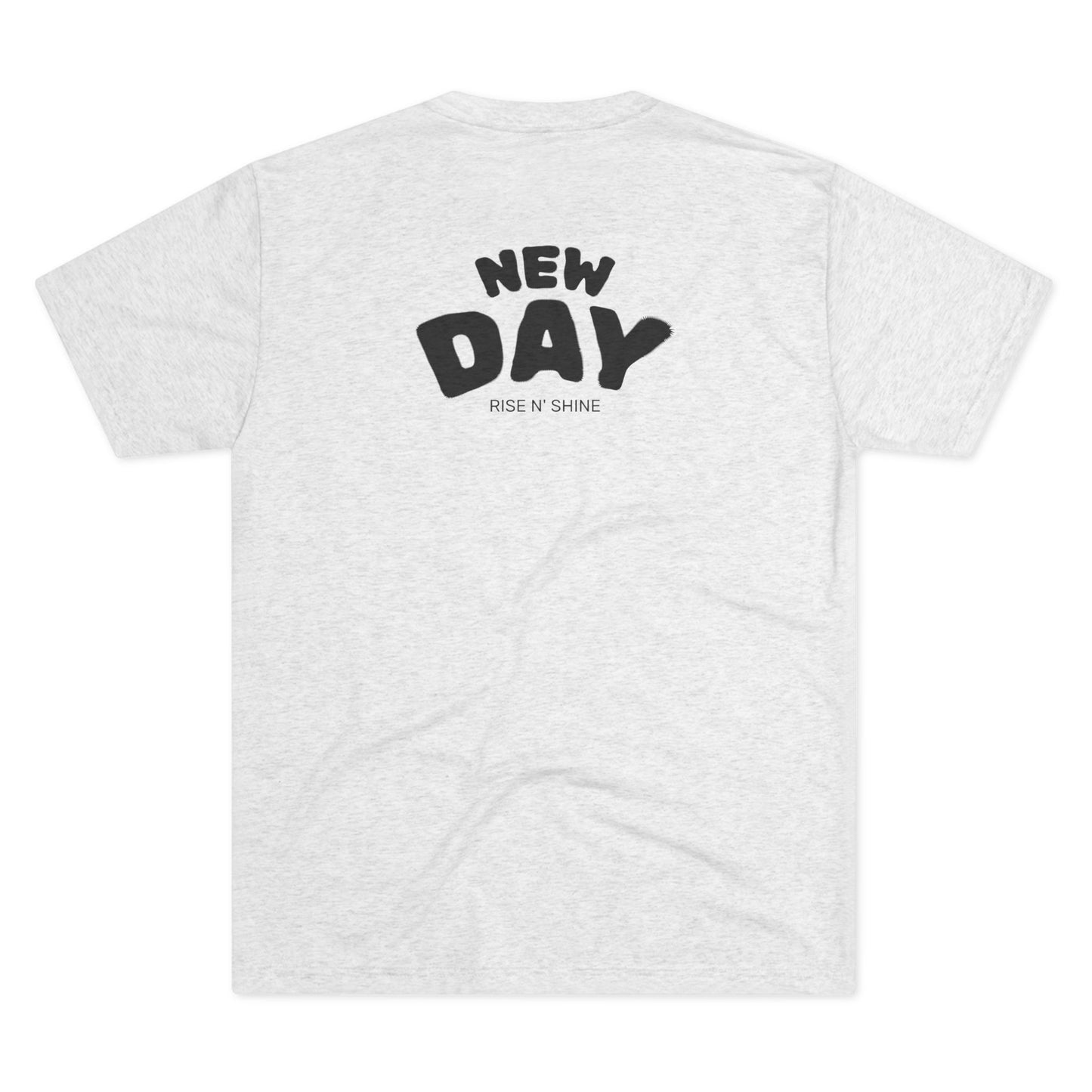 Progress Over Perfection Tee — 'New Day' Motivational Crew Shirt
