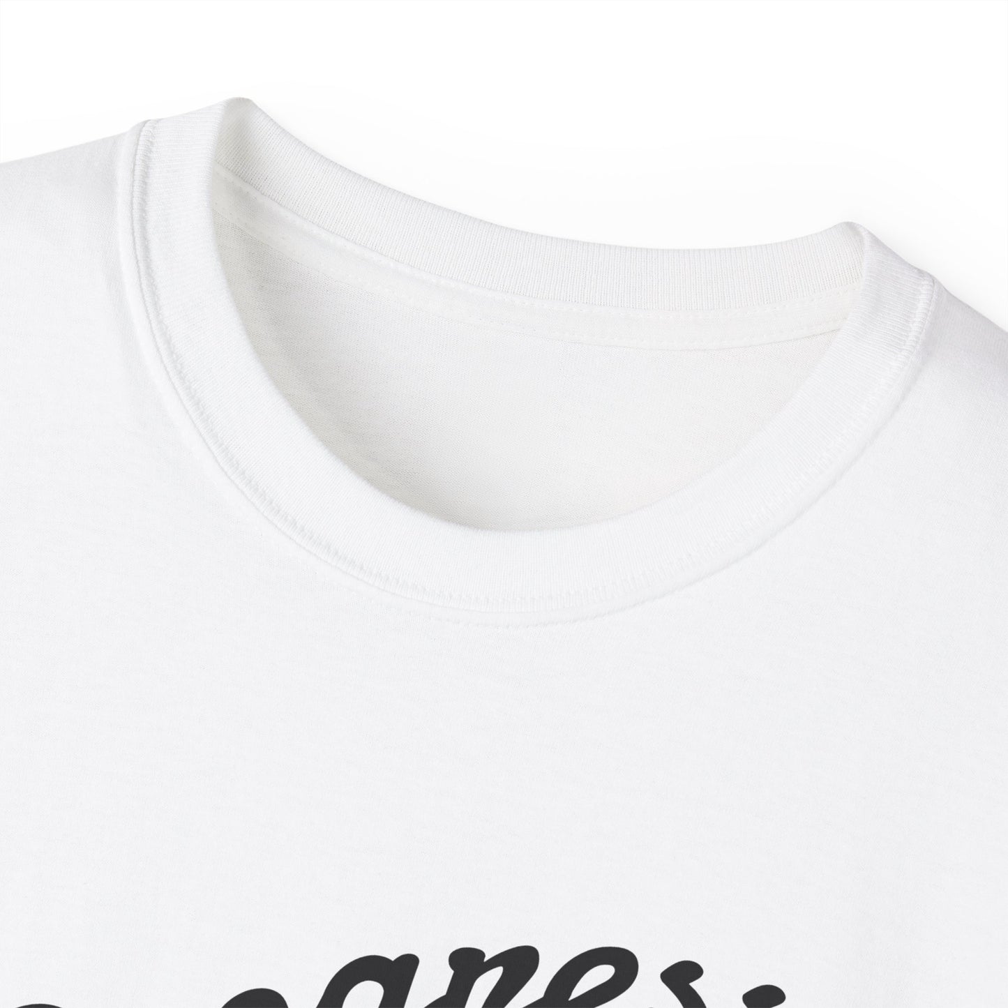 Progress Over Perfection / New Day Cotton Tee — Motivational Graphic T-Shirt