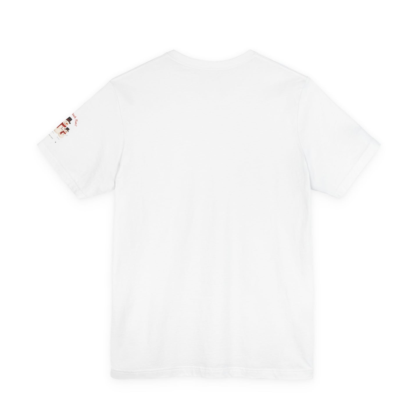 Cute Snowman Tee — 'Oliver's Winter Wonderland' Holiday T-Shirt