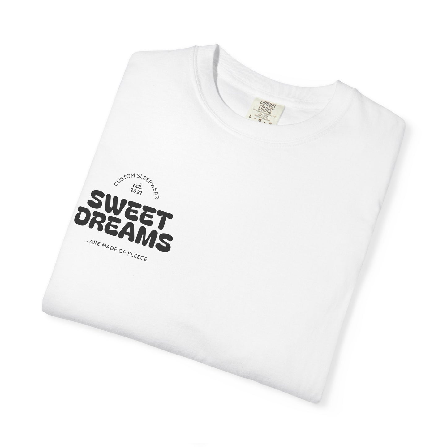 Sweet Dreams Graphic T-Shirt — Minimal Vintage Sleepwear Tee