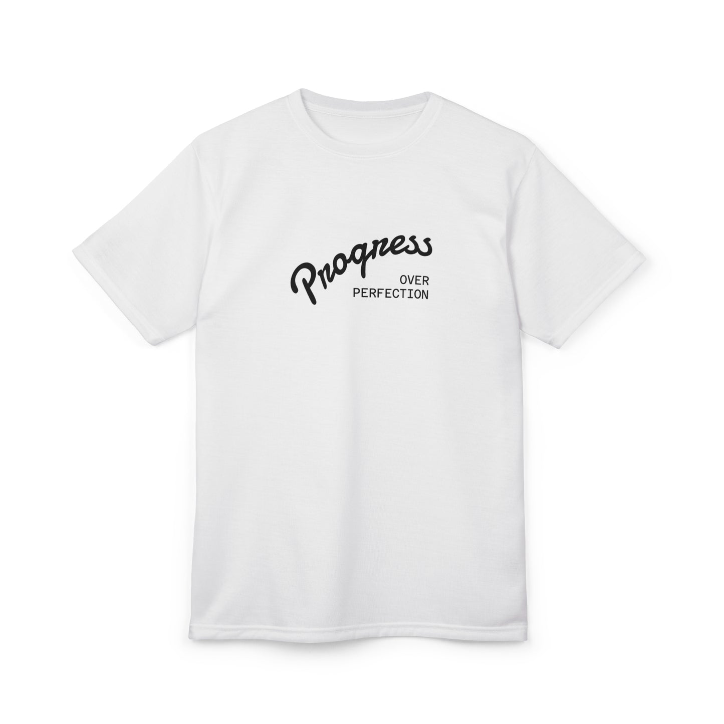 Progress Over Perfection T-Shirt — Motivational Graphic Tee