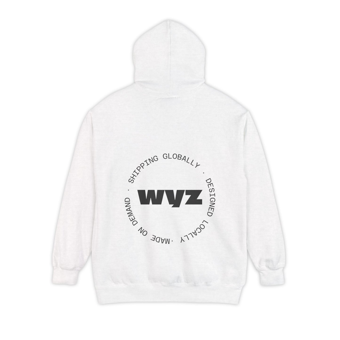 WVZ Logo Hoodie — Minimal Logo Graphic Streetwear Hoodie