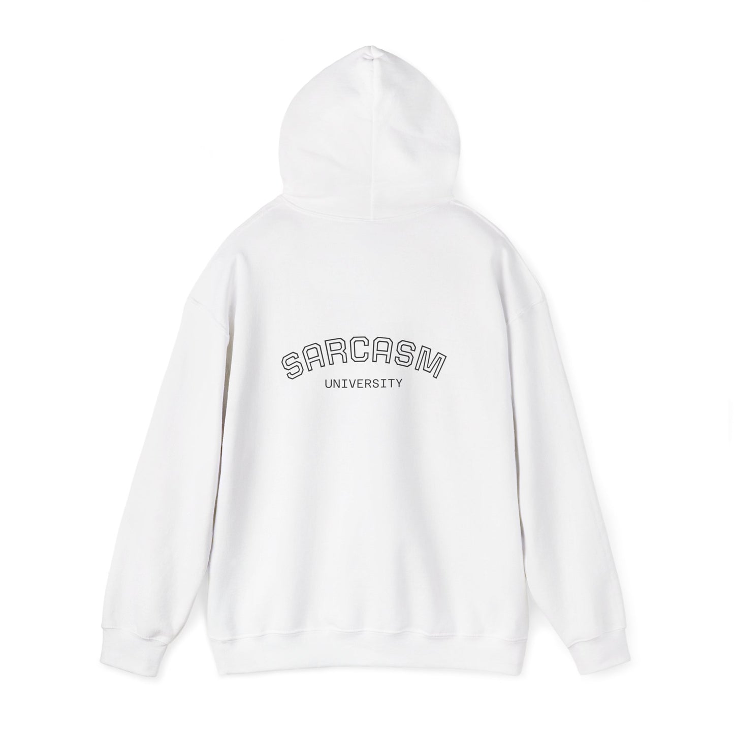 Sarcasm University Hoodie — Funny College Style Pullover