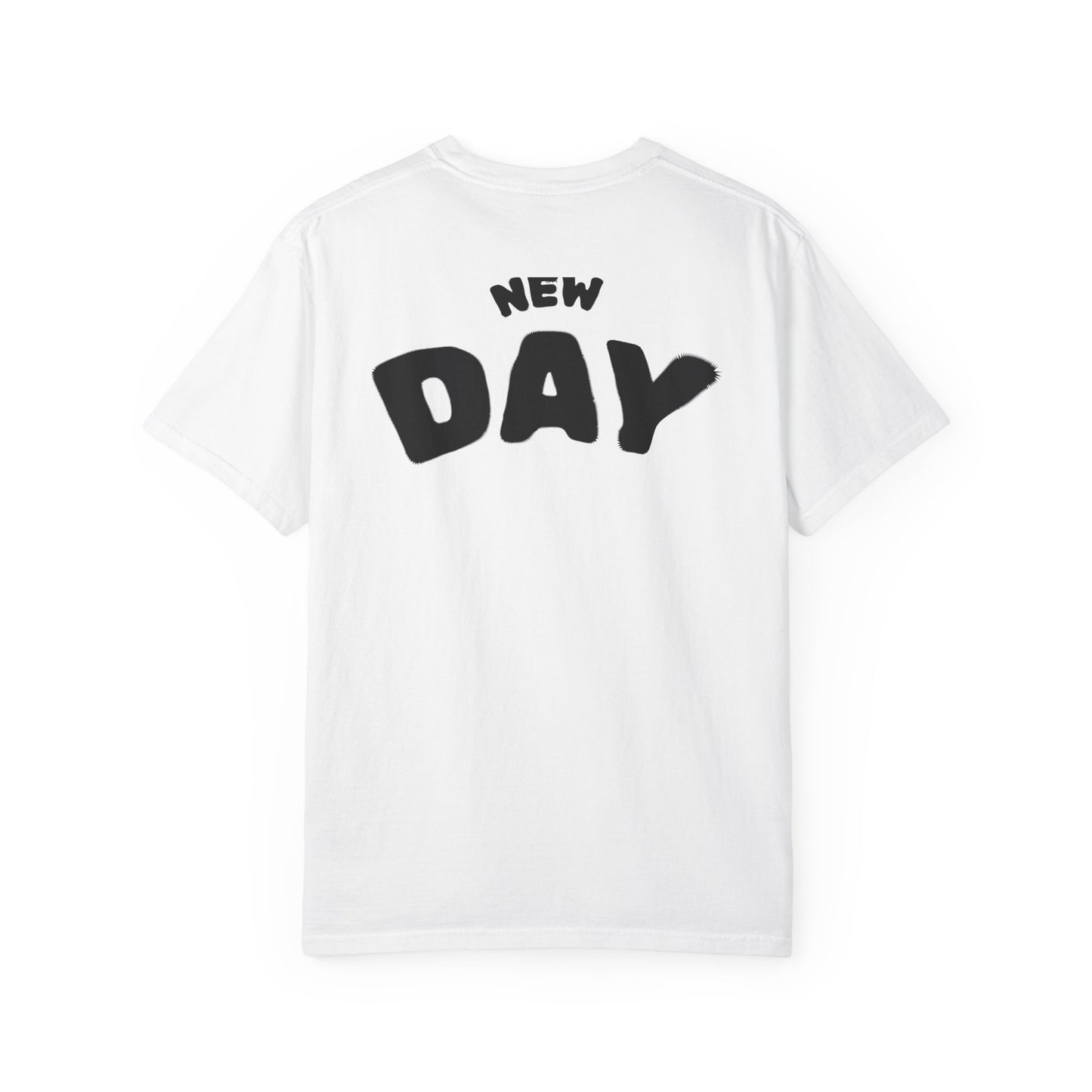 Progress Over Perfection Tee — “New Day” Graphic T-Shirt