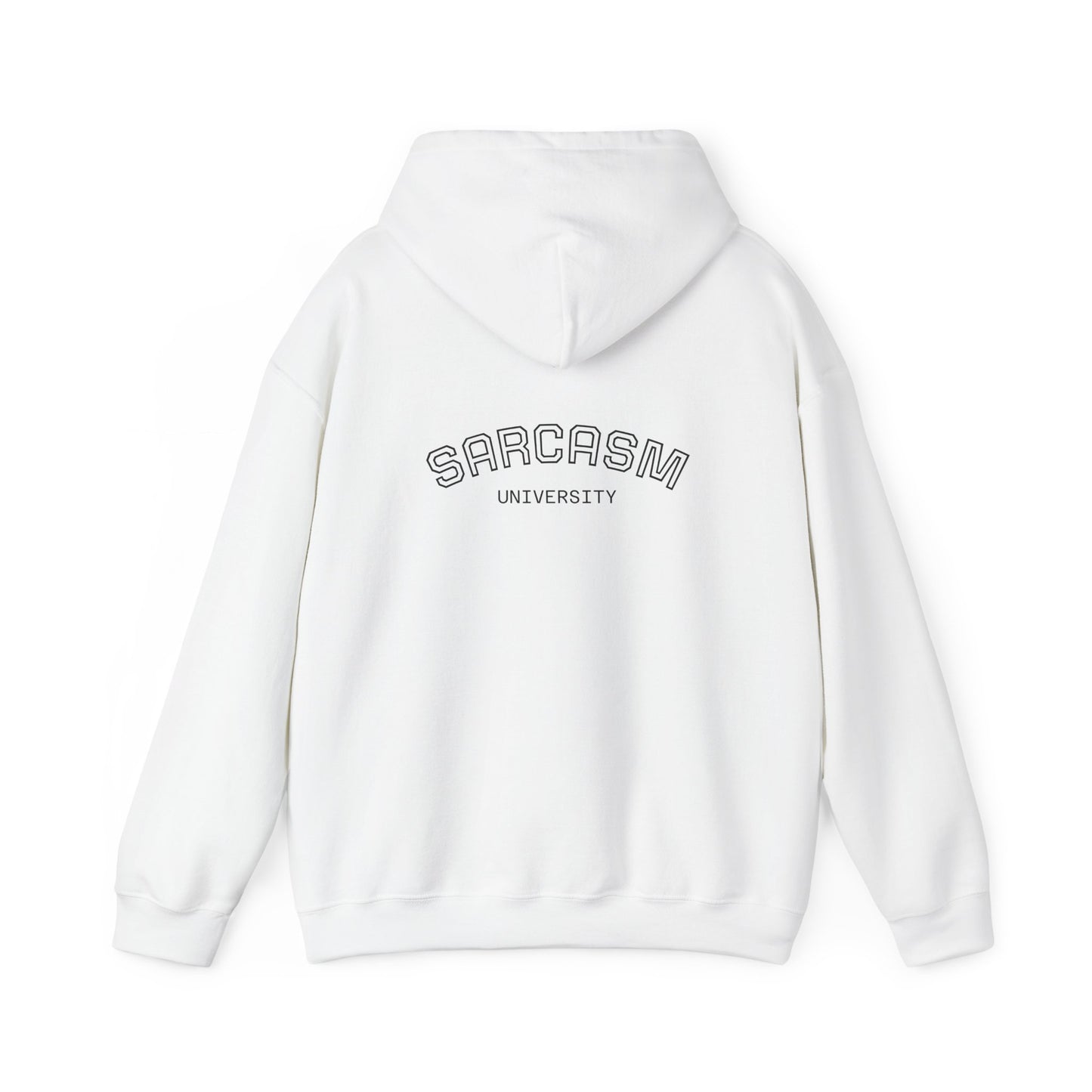Sarcasm University Hoodie — Funny College Style Pullover