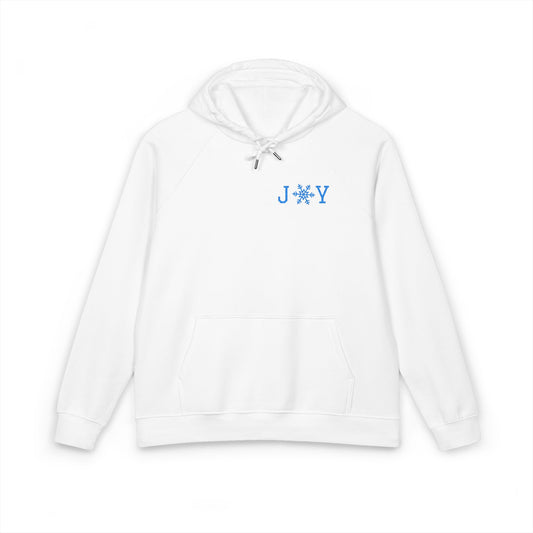 Joy Snowflake Embroidered Hoodie