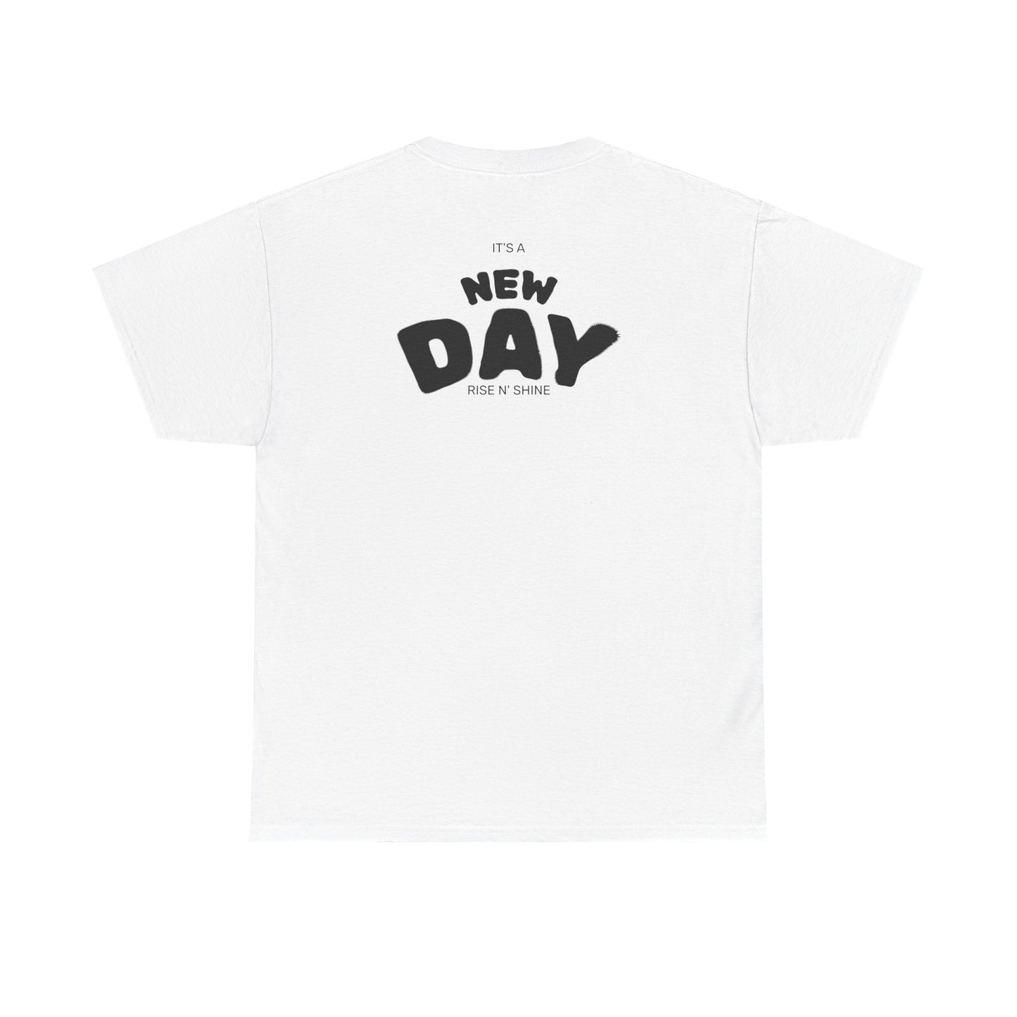 Progress Over Perfection T-Shirt — "New Day" Inspirational Graphic Tee