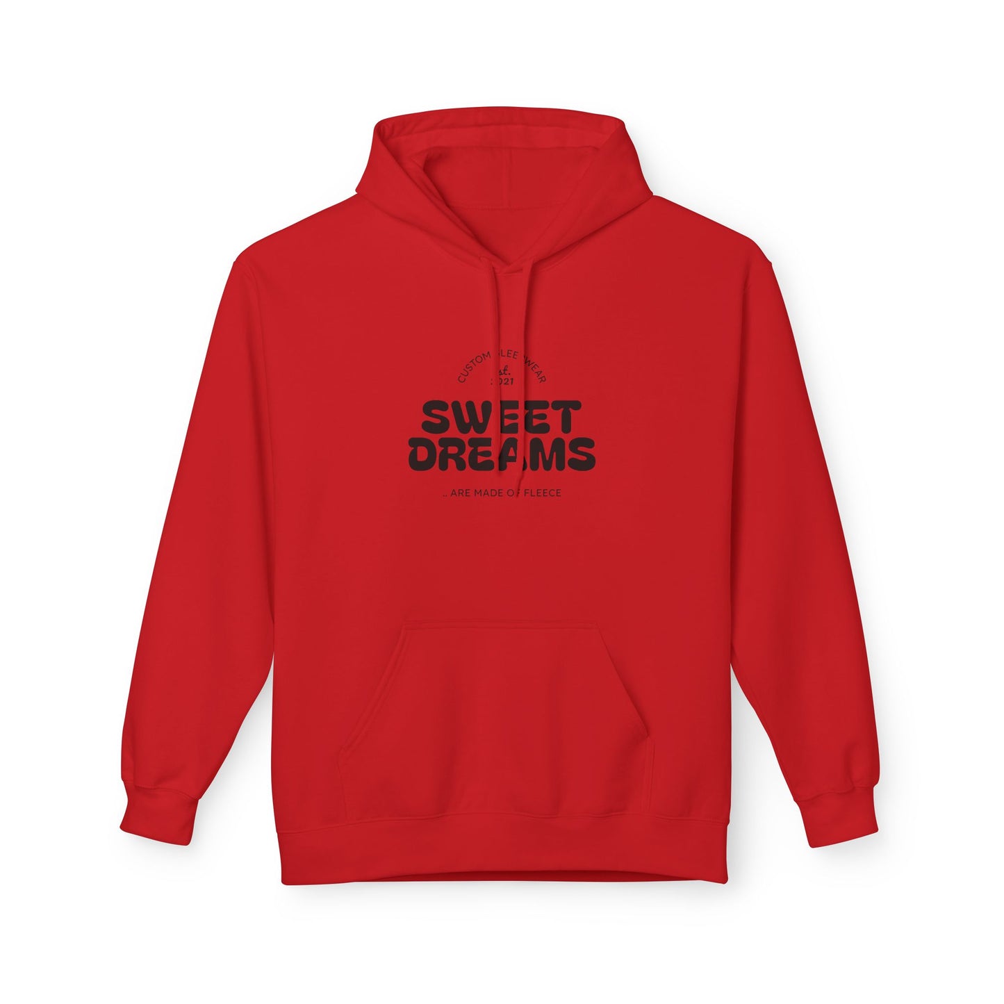 Sweet Dreams Hoodie — Minimal Moon Graphic Cozy Pullover