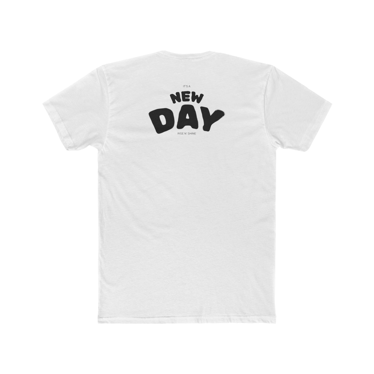 Progress Over Perfection Tee — "New Day" Inspirational Cotton T-Shirt
